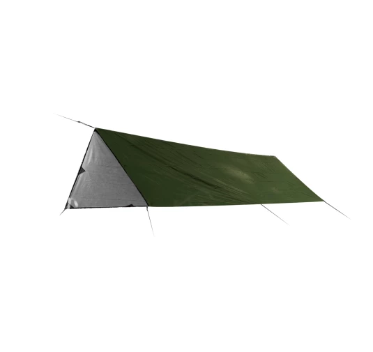 Tarp TigerWood 3x2m zielony - Lekki i wytrzymały tarp termoizolacyjny