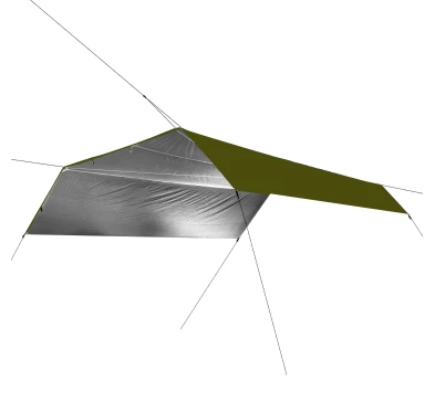 Tarp Termo TigerWood 4,5x4,5m Oliwkowy - Sklep Turystyczny