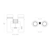Lornetka Hawke Vantage 10x32 zielona Lornetka Hawke Vantage 10x32 zielona