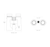 Lornetka Hawke Vantage 10x42 zielona Lornetka Hawke Vantage 10x42 zielona