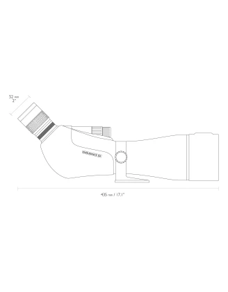 Luneta obserwacyjna Hawke Endurance ED 25-75x85 kątowa