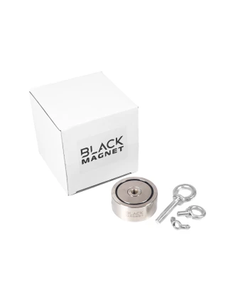 Magnes neodymowy do poszukiwań Black Magnet F120x2 podwójny
