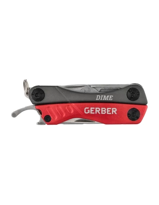 Multitool Gerber Dime czerwony - wygodne narzędzie dla każdego