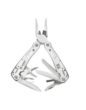 Narzędzie wielofunkcyjne Ganzo G302-H: metalowy multitool z ostrzem otwieranym jedną ręką