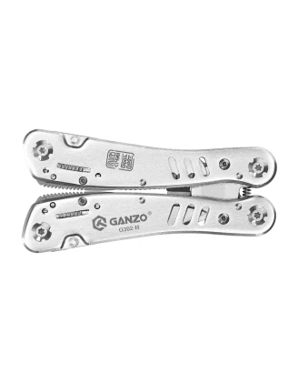 Narzędzie wielofunkcyjne Ganzo G302-H: metalowy multitool z ostrzem otwieranym jedną ręką