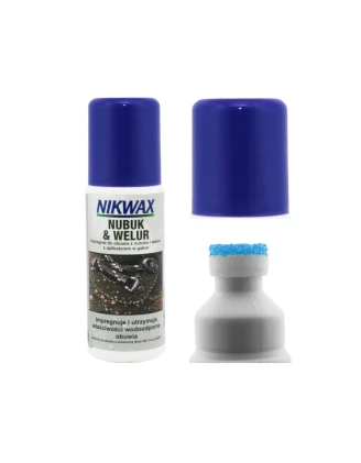 Nikwax NI-04 impregnat nubuk/welur gąbka 125 ml