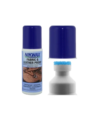 Nikwax NI-05 impregnat skóra/tkanina gąbka 125 ml
