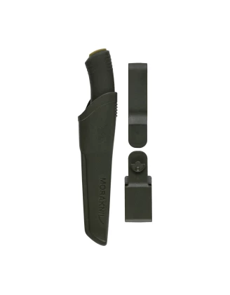 Zielony Nóż Morakniv Bushcraft Forest - wytrzymały i niezawodny