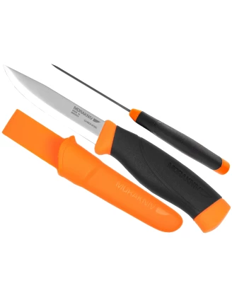 Nóż Morakniv Companion F Heavy Duty - Mocna stal węglowa!
