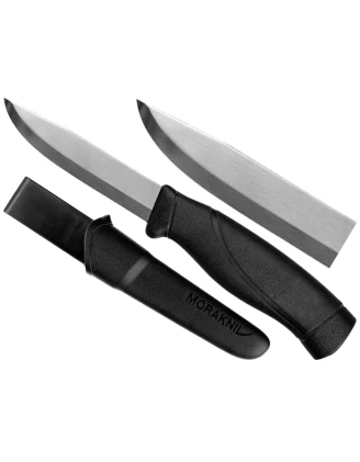 Nóż Morakniv Companion Heavy Duty czarny stal nierdzewna
