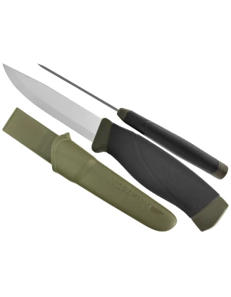 Nóż Morakniv Companion MG Heavy Duty - wytrzymały stal węglowa