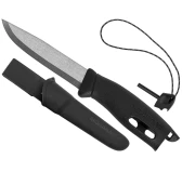 Nóż Morakniv Companion Spark czarny stal nierdzewna Nóż Morakniv Companion Spark czarny stal nierdzewna