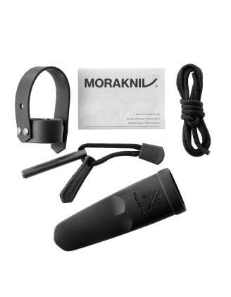 Noże codziennego użytku: Nóż Morakniv Eldris czarny z zestawem Neck Knife