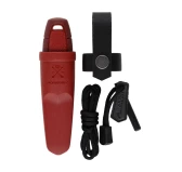 Nóż Morakniv Eldris czerwony z zestawem Neck Knife stal nierdzewna Nóż Morakniv Eldris czerwony z zestawem Neck Knife stal nierdzewna