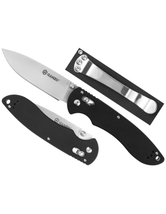 Nóż składany Ganzo Firebird F740-BK - kompaktowy i wytrzymały!