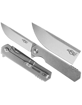 Nóż składany Ganzo Firebird FH12-SS: stylowy noż EDC z ostrzem stalowym 420J