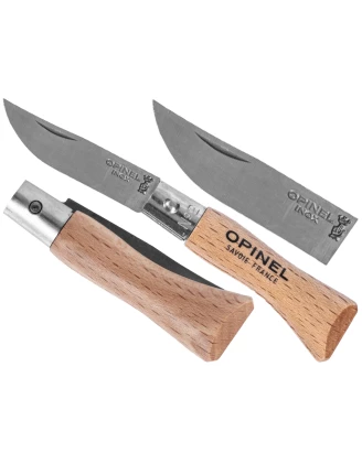 Nóż Opinel 02 inox buk - doskonały wybór EDC!