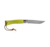 Nóż Opinel Colorama 07 inox grab jasnozielony z rzemieniem Nóż Opinel Colorama 07 inox grab jasnozielony z rzemieniem