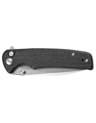 Noże Sencut: Składany nóż Sencut Sachse S21007-1 - czarny micarta