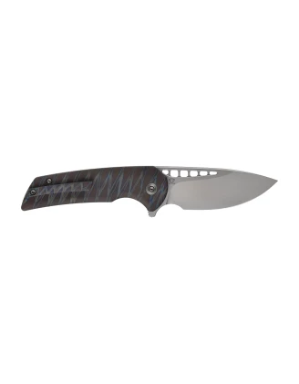 Nóż składany WE Knife Mini Malice - tygrysi pasek