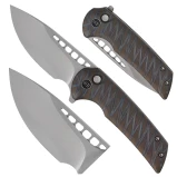 Nóż składany WE Knife Mini Malice WE054BL-6 tiger stripe Nóż składany WE Knife Mini Malice WE054BL-6 tiger stripe