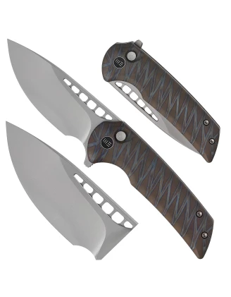 Nóż składany WE Knife Mini Malice - tygrysi pasek