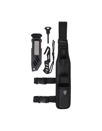 Noże survivalowe Elite Force EF 703 Kit: stal 440C, pochewka, gwarancja 24 msc.