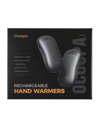 Ocoopa UT3 Pro Czarny - Ogrzewacz do Rąk z Powerbankiem