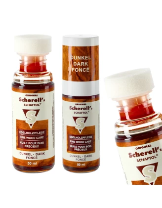 Olej naturalny do drewna Scherell brązowy 50 ml