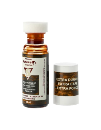 Olej naturalny do drewna Scherell ciemnobrązowy 50 ml
