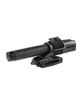 Pałka teleskopowa ESP Friction Lock 21" czarna hartowana z rękojeścią imitującą skórę