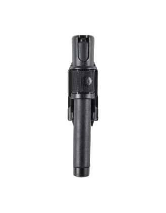 Pałka teleskopowa ESP Friction Lock 21" czarna hartowana z rękojeścią imitującą skórę