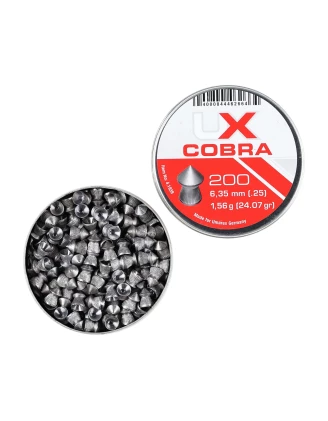 Naboje Śrut diabolo Umarex Cobra 6,35/200 - ostry i precyzyjny!