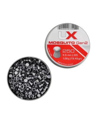 Śrut diabolo UX Mosquito Gen 2. 5,5 mm 250 szt.