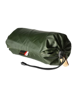 Tarp TigerWood Termo 3x4m Zielony - Wodoodporna Płachta Biwakowa