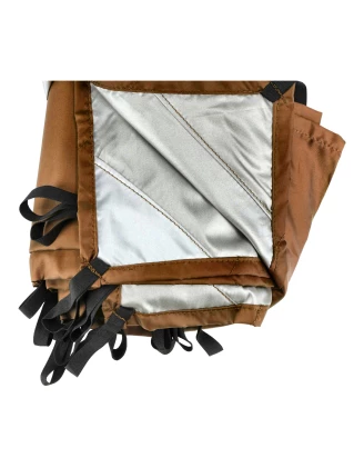 Tarp termo TigerWood 4,5m x 4,5m hunter - Lekki i wytrzymały