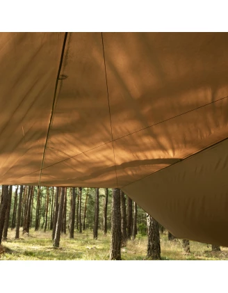Tarp termo TigerWood 4,5m x 4,5m hunter - Lekki i wytrzymały