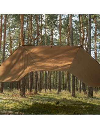 Tarp termo TigerWood 4,5m x 4,5m hunter - Lekki i wytrzymały