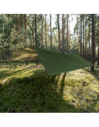 Tarp Termo TigerWood 4,5x4,5m Oliwkowy - Sklep Turystyczny