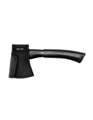 Toporek Mil-Tec czarny z pokrowcem