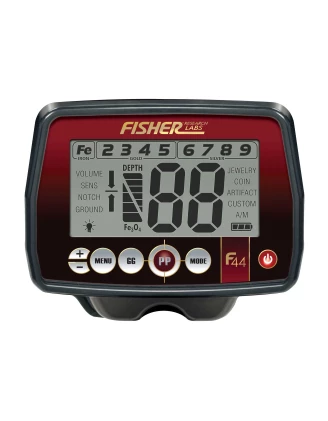 Metal detector Fisher F44 11'' - idealny dla początkujących