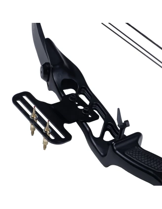 Poe Lang Cobra Protex 2.0 55 lb Łuk Bloczkowy Czarny