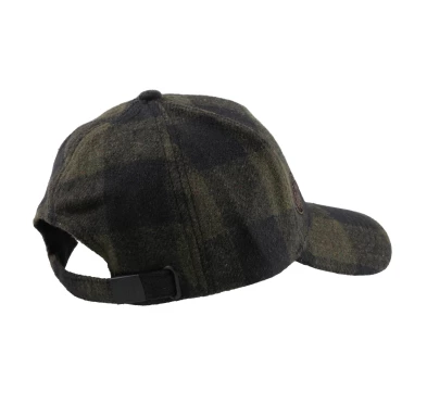 Beretta Lodge Green Moss Check Czapka