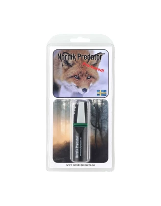 Wabik Nordik Predator Pre-tuned - skuteczny na lisy, regulacja tonów, czarny [Wabiki]