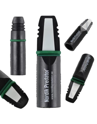 Wabik Nordik Predator Pre-tuned - skuteczny na lisy, regulacja tonów, czarny [Wabiki]