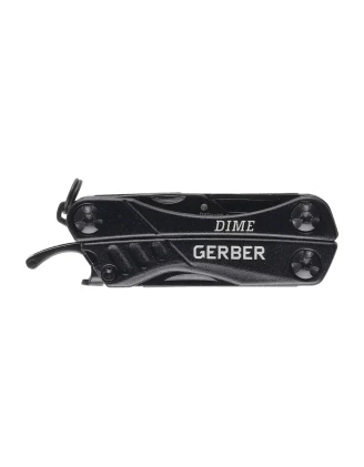 Multitool Gerber Dime czarny - kompaktowe narzędzie wielofunkcyjne dla każdego