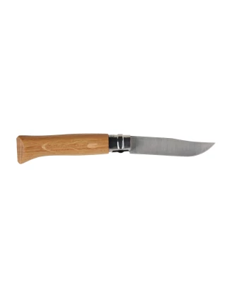 Nóż Opinel 8 inox dąb seria Animal - zając: stylowy i praktyczny
