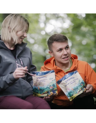 Lyommy Kurczak Curry z Kokosem i Ananasem - Liofilizat 350g