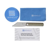 Nóż składany Sencut Sachse S21007-1 black micarta