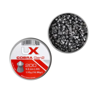 Śrut Diabolo UX Cobra 5,5 mm 200 szt.